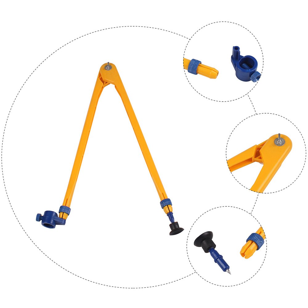 1pc Math Teaching Tool Compass Teaching Aid School Supplies Large Compass