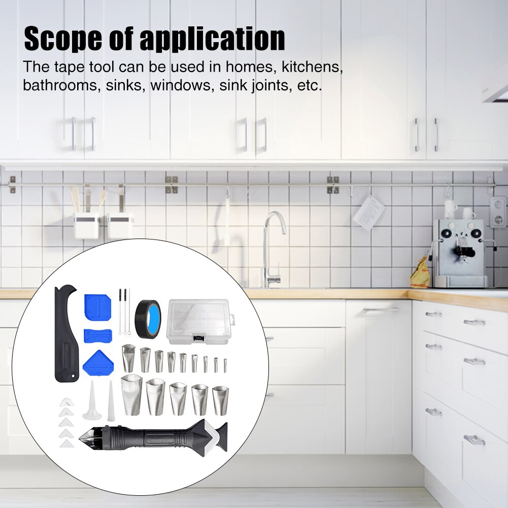 32pcs Edge Home Bathroom Sink Joint Caulking Tool ... – Grandado