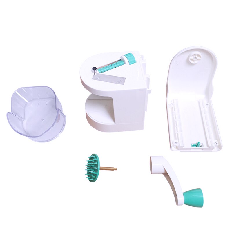 Spiral Vegetable Cutter 4in1 Rotary Blade Cutter Hand Cutter Spiral Grater Vegetable and Fruit Tool Kitchen Tool