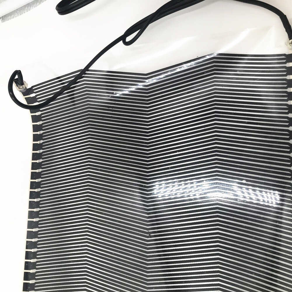 220VAC Far Infrared Electric Floor Heating Films Sample 28cm*65cm With 1.0M Cable Foot Warm Mat