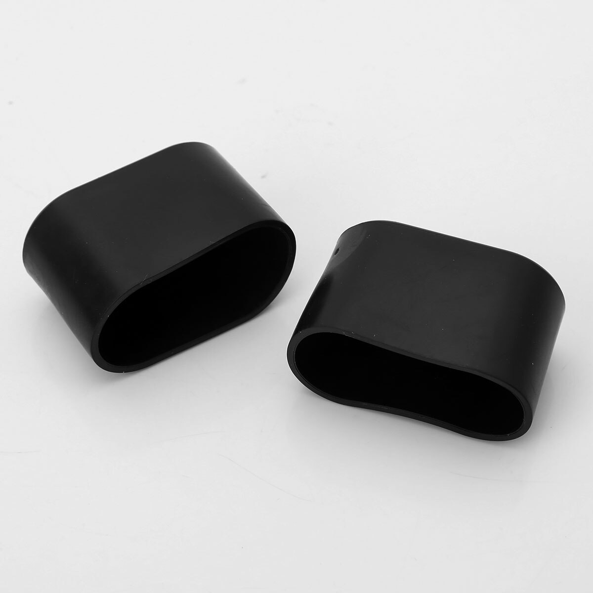 10 Oval Shape Rubber Feet Cups Non Slip Home Garden Furniture Leg Covers Hardware Office Table Chair Leg Caps Protectors