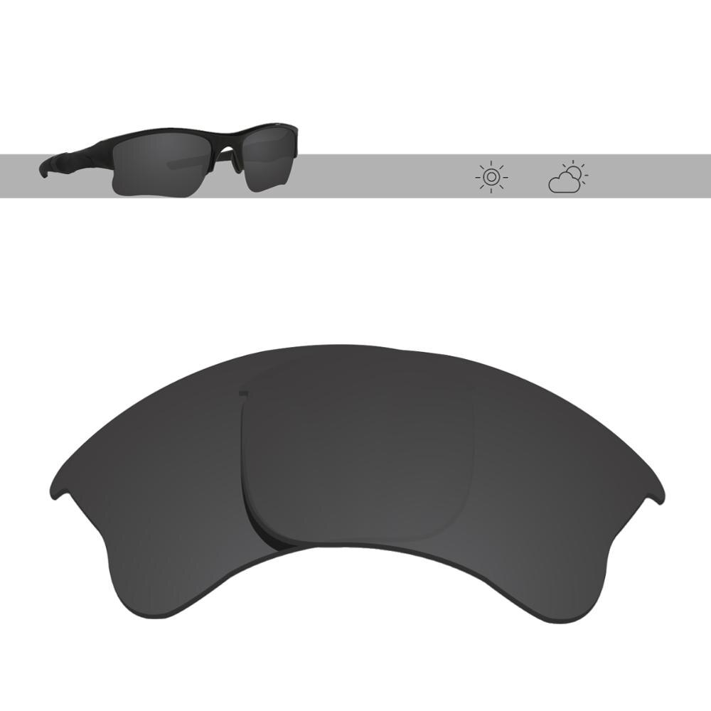 Glintbay 5 par polariserede solbriller erstatningsglas til oakley flak jacket xlj -5 farver