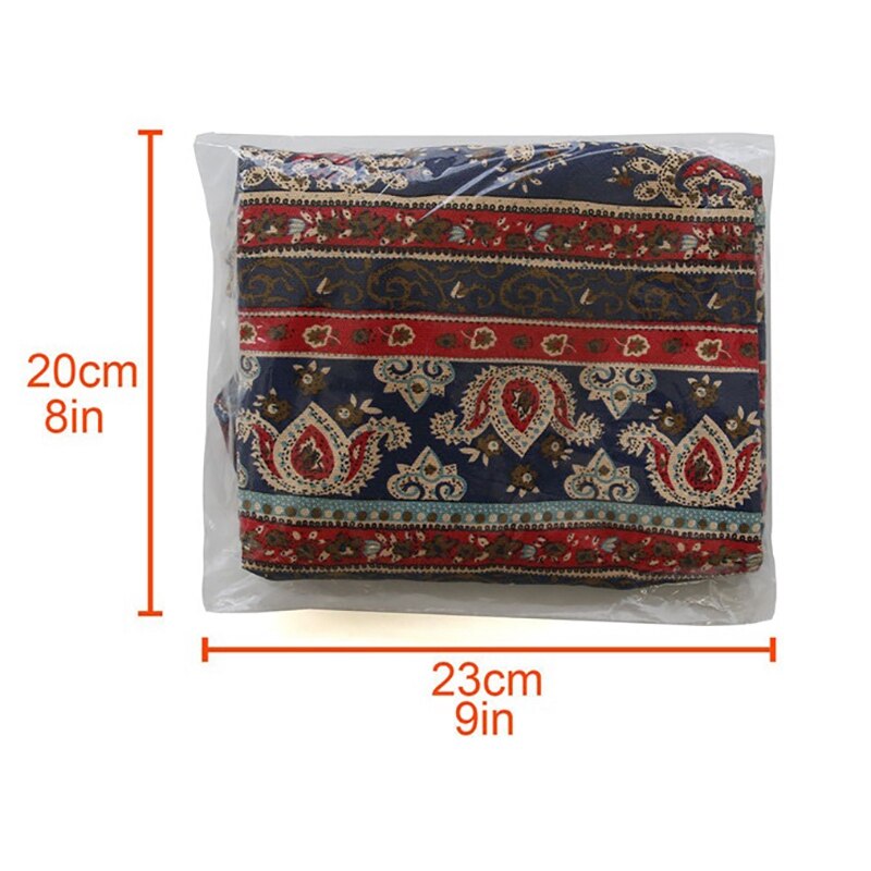 Multifunctionele Etnische Stijl Yoga Mat Tas Casual Mode Canvas Yoga Tas En Rits Pocket Fit Meest Size Mat