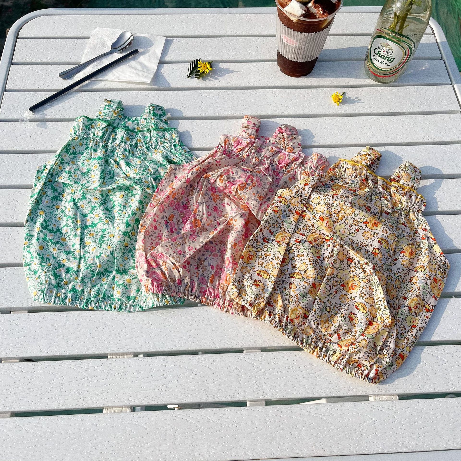 Puppy Dog Princess Tutu for Small Medium Dog Dog Skirt Sweet Flower Print French Bulldog Sling Dress Kawaii Pet Apparel