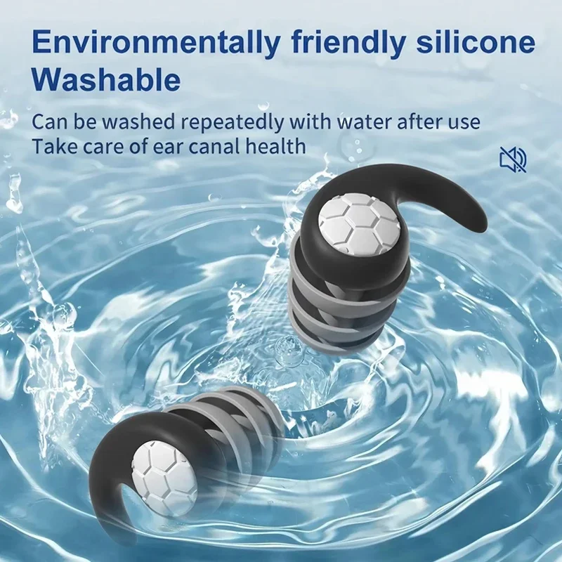 Sleep Noise Reduction Earplug Ear Protection Earplugs Anti-Noise Waterproof Plug For Travel Work Tapones Para Dormir Earplugs