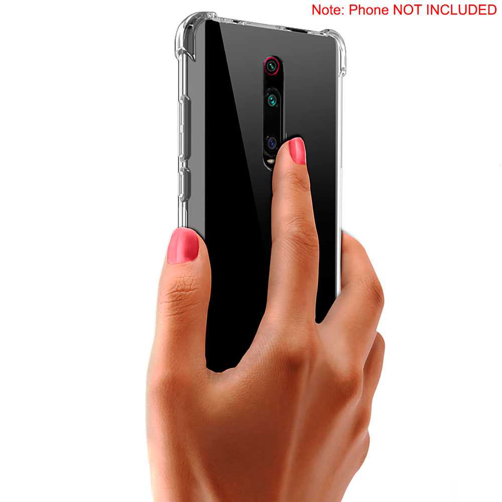 OcioDual Clear TPU Gel Silicone ShockProof Antishock Case Cover voor Xiaomi Mi 9T / 9T PRO K20 / K20 PRO