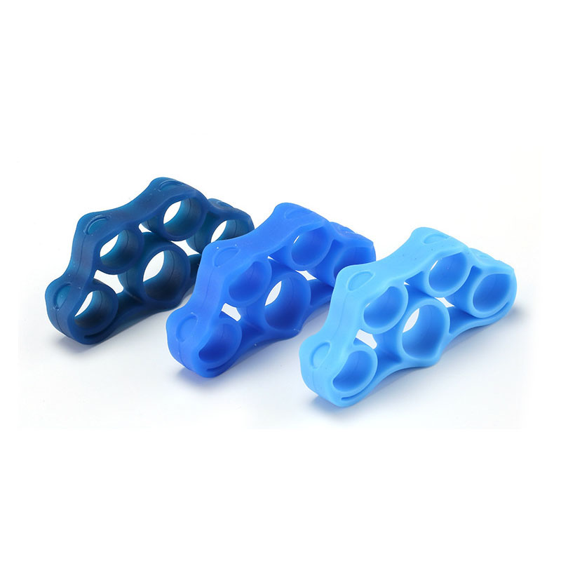Silicona deportes dedo agarre fuerza entrenador resistencia mano agarre muñeca estirador expansor de dedo ejercicio dedo resistencia