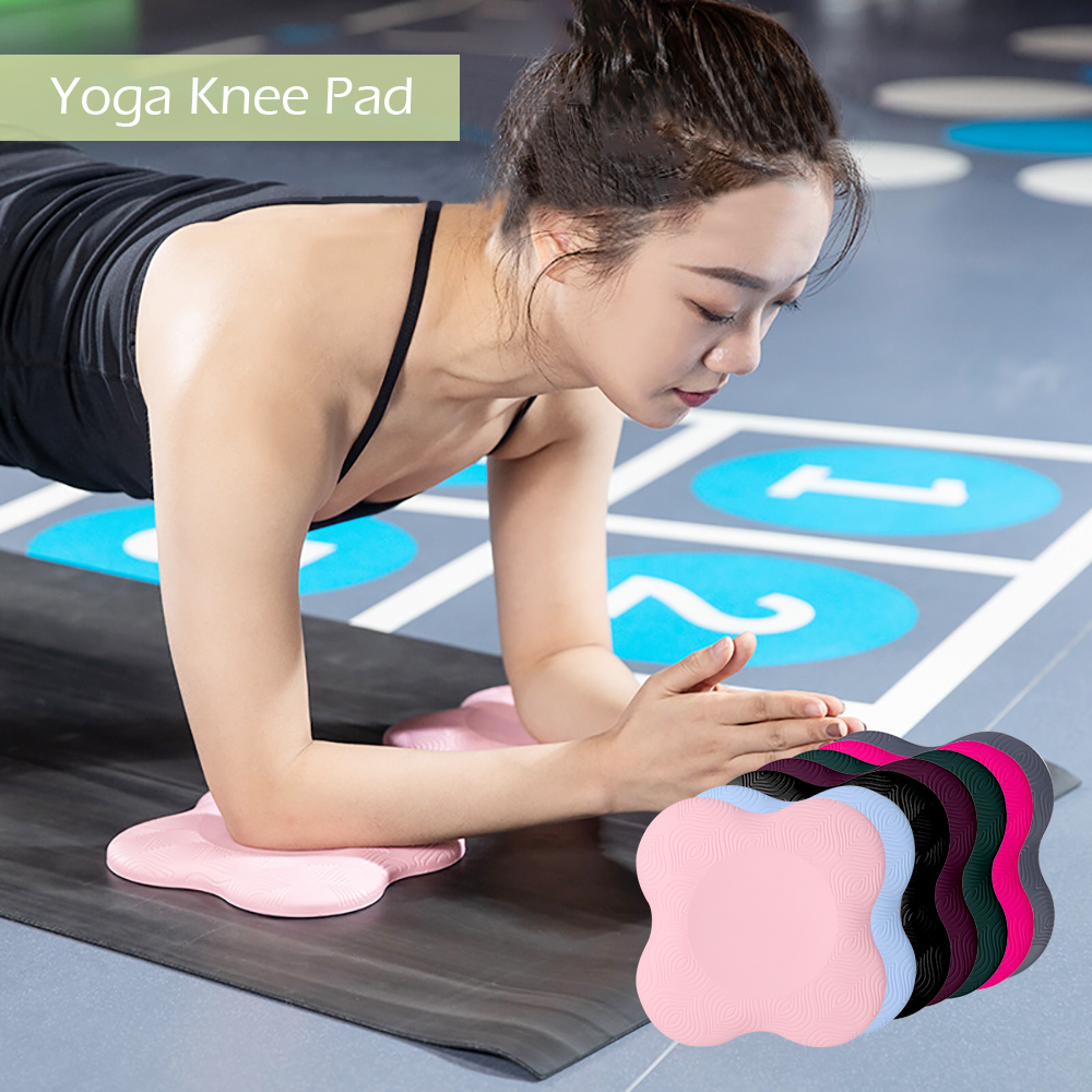 2 Stks/set Draagbare Kleine Ronde Knie Pad Yoga Matten Fitness Sprot Pad Plank Gym Disc Beschermende Pad Kussen Non Slip mat