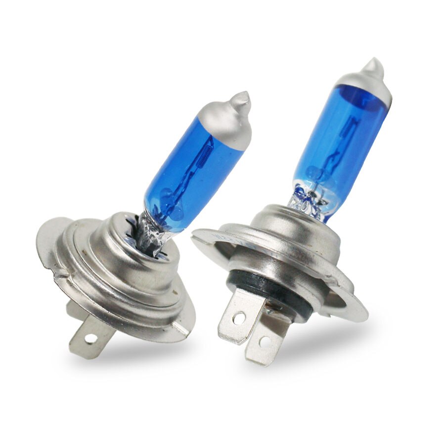 2 bombillas halógenas para faro delantero de coche, luz externa para niebla, DC12V, 5500K, 100W, blanco, lote de 2 unidades