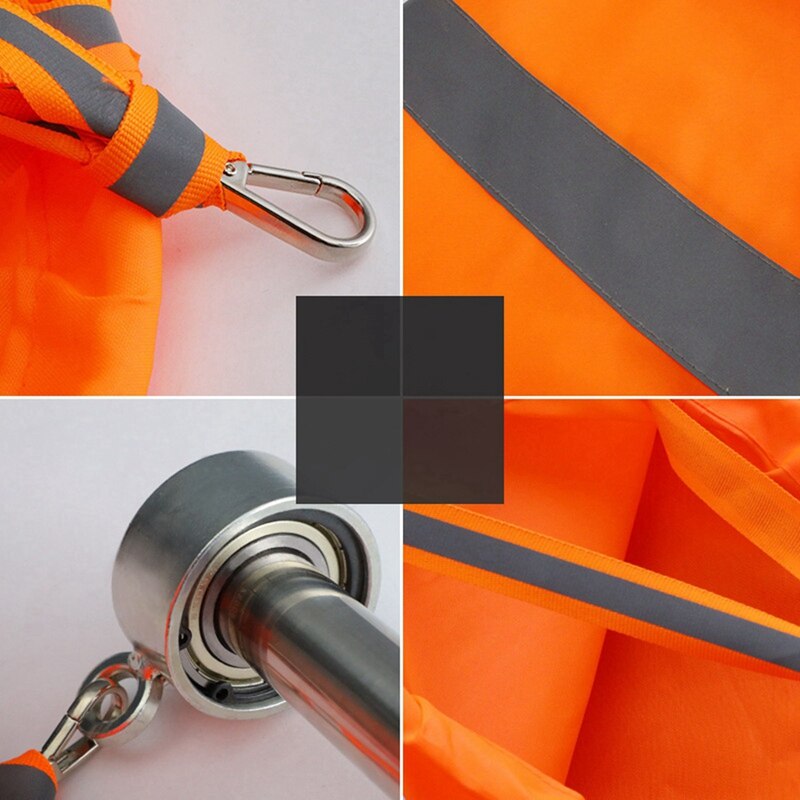 2Pcs Weather Nylon Wind Sock Weather Vane Windsock Outdoor Toy Kite - 80Cm & 100Cm