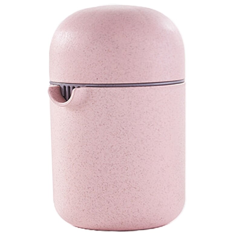 Manual Lemon Juicer Mini Fruit Juicer Hand Orange Lemon Fruit Citrus Squeezer: pink
