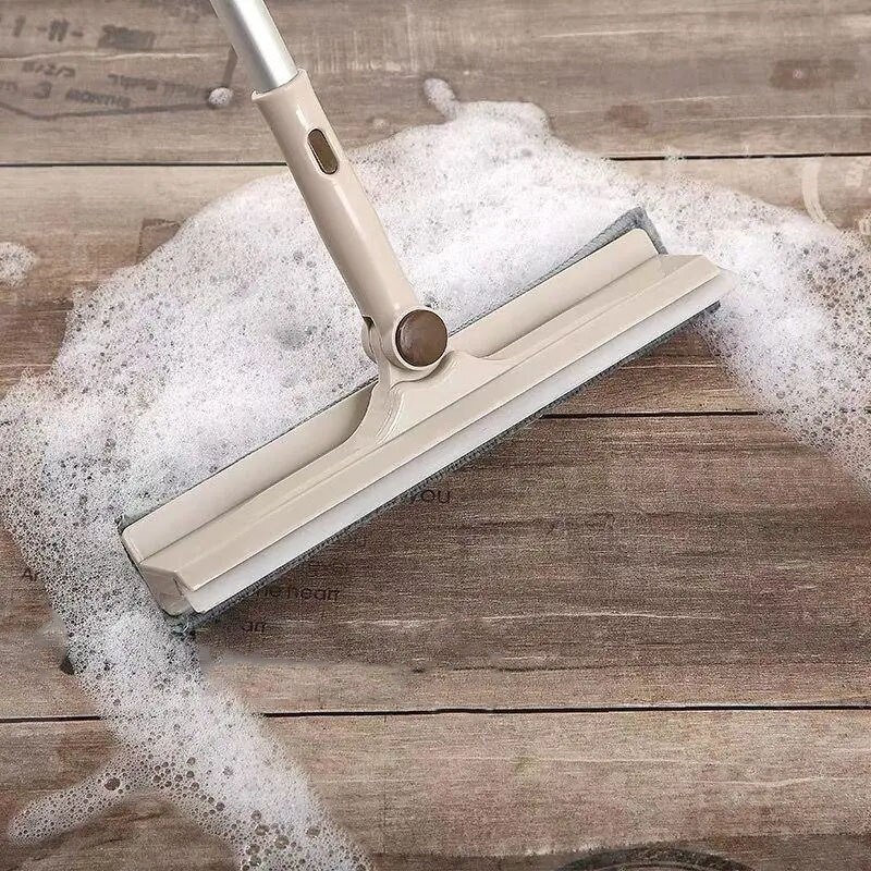 Glass Cleaning Artifact Household Telescopic Rod Double-sided Window Cleaning Wiper Wiper High-rise Cleaning Window Cleaning