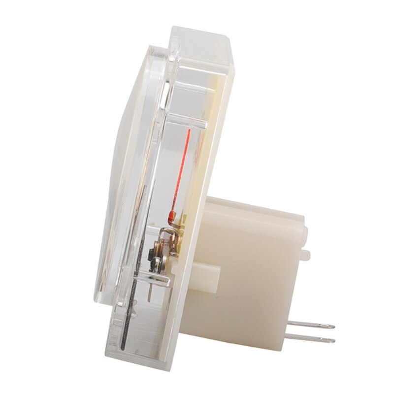 Új 2Db 10-12V Vu Meter Panel 500Ua Warm Back Light Felvétel Pilóta