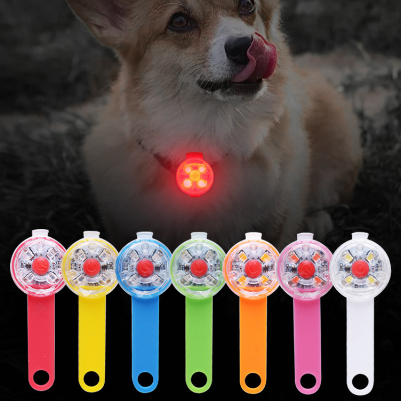 Collar LED para perro y gato, colgante de seguridad nocturna, luz luminosa para gato, arnés intermitente impermeable IPX7 con luz para accesorios para perros