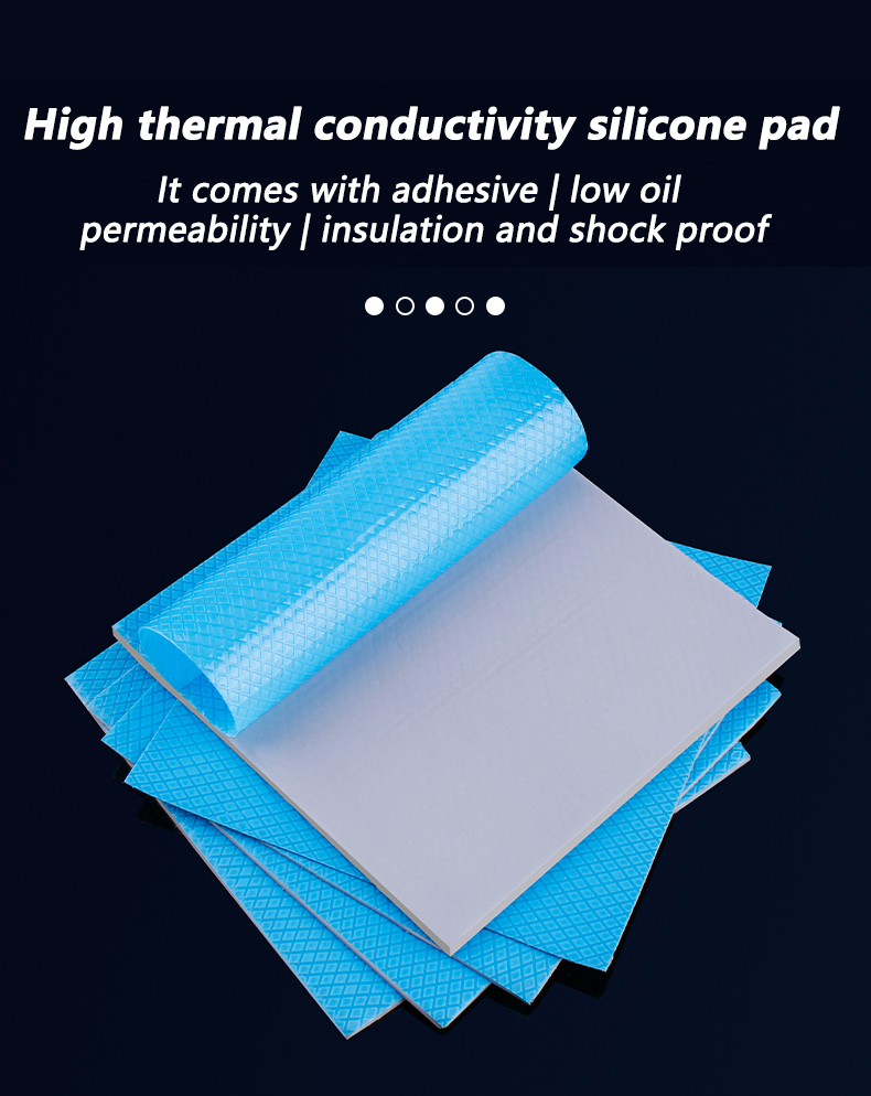 Thermal pad 21W/mK 100x100mm Thermal conductivity CPU Heatsink Cooling Conductive Silicone Pad Thermal Pads