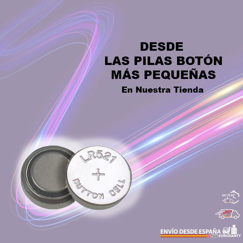 EUROXANTY®| Button batteries | LR626 | AG4 | 50pcs | Button batteries | Clock battery | Button cell | LR626 batteries | Clock batteries
