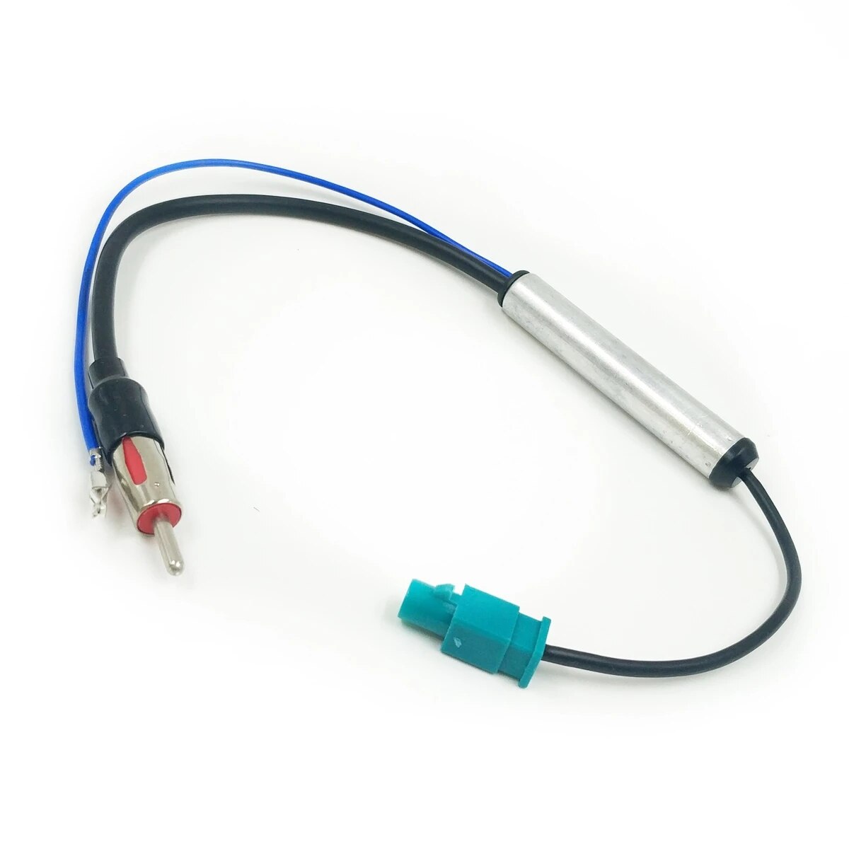 Auto Antenne Adapter Auto Stereo Fm Am Radio Antenne Adapter Kabel Fakra Z Male Naar Motorola Din Plug Connector Kabel 30Cm 1 Voeten F: GRAY