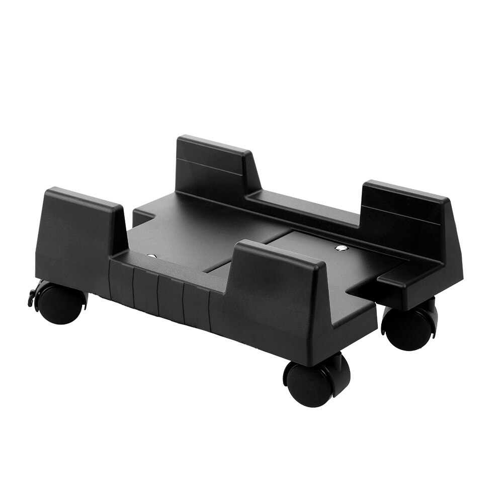 Mobile Desktop Computer Floor Stand Rolling Wheels Adjustable Width PC Tower Holder computer tower holder