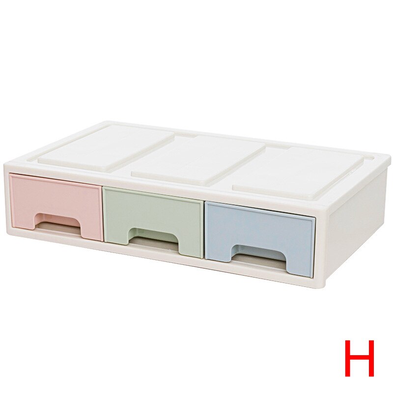 LCD Monitor Stand Holder Bracket with Office Drawer Storage Box Organizer for Desktop SGA998: H