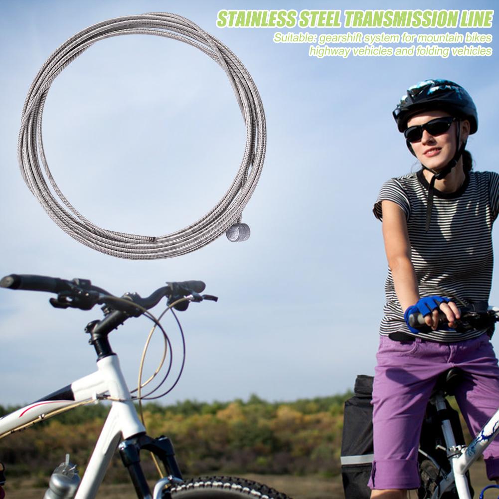 2.3M Bicycle Shifter Cable Brake Cable MTB Road Bike Fixed Gear Shift Gear Cable Core Inner Wire Steel Derailleur Speed Line