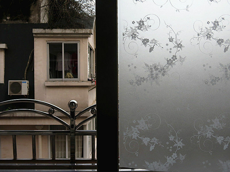 Bedroom Bathroom Glass Sticker Home Glass Window Door Privacy Film Sticker PVC Frosted Wallstickers Home Decor 200X45: B