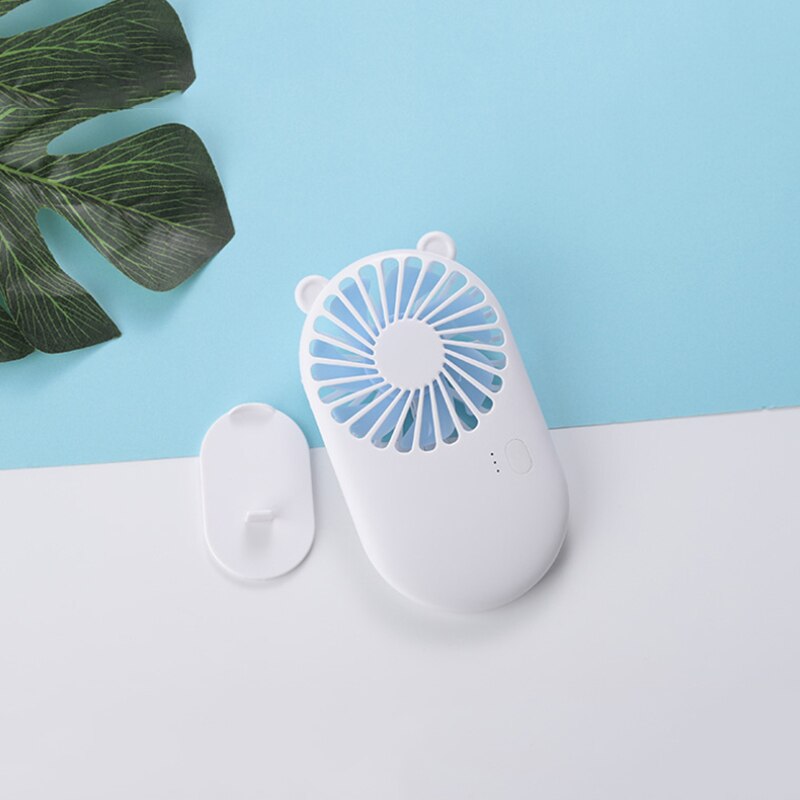 Mini USB Desktop Fan Portable 3 Mode Adjustable SummerCooling Fan Handheld Office Household Traveling Chargeable Fans TXTB1