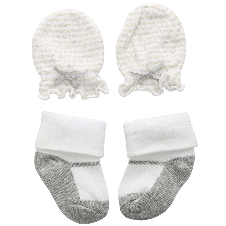 Baby Sokken Baby Sok En Mitten Set Baby Handschoenen En Sok Katoenen Sokken Voor Pasgeboren