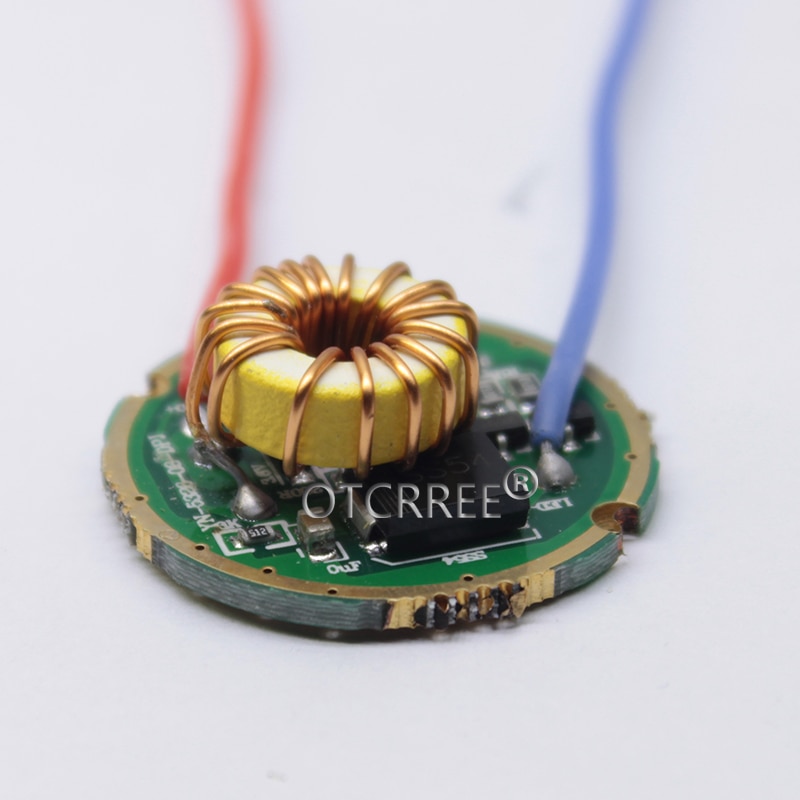 Cree XLamp XHP70 XHP70.2 6V LED Driver 26MM Input DC6V-15V Output 6V 4500mA For XHP70 XHP70.2 LED FlashLight Lamp Bulb