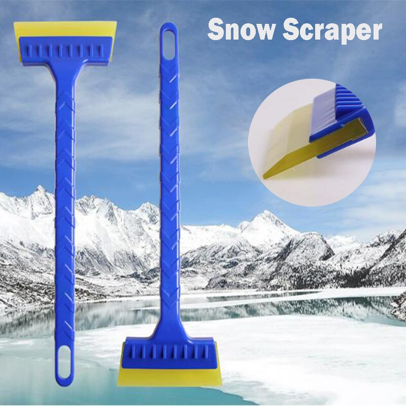 Long Handle Tendon Wiper Windshield Ice Scraper Remove Frost Car Van Snow Scraper Windscreen Body Cleaner Winter Car Accessories
