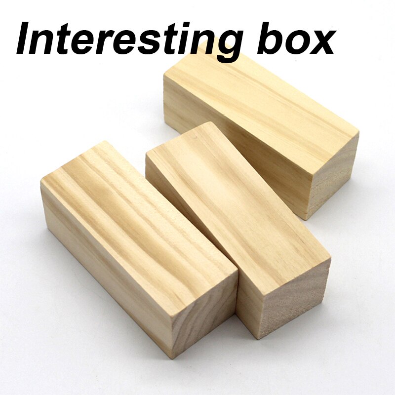Dennenblok 4 * 4 * 10cm massief hout ruw hout staaf rechthoekig hout kolom steun hout doe-het-zelf handleiding model materiaal
