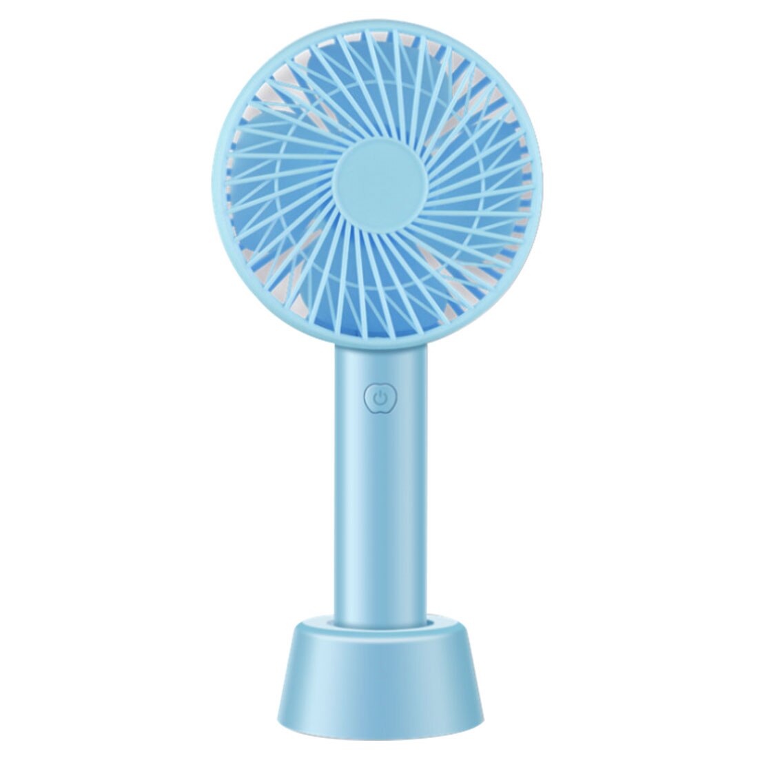 Mini Usb Ventilator Elektrische Pocket Air Cooling Fans 3 Speed Verstelbare Home Office Outdoor Fan Handheld Kleine Pocket Fan Ventilador: B blue