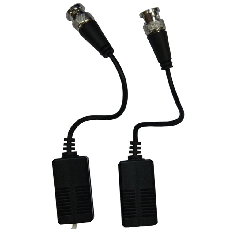 10 pares de vídeo cctv balun 1080p ahd hdcvi hdtvi bnc conector coaxial balun transceptores passivos para câmeras cctv