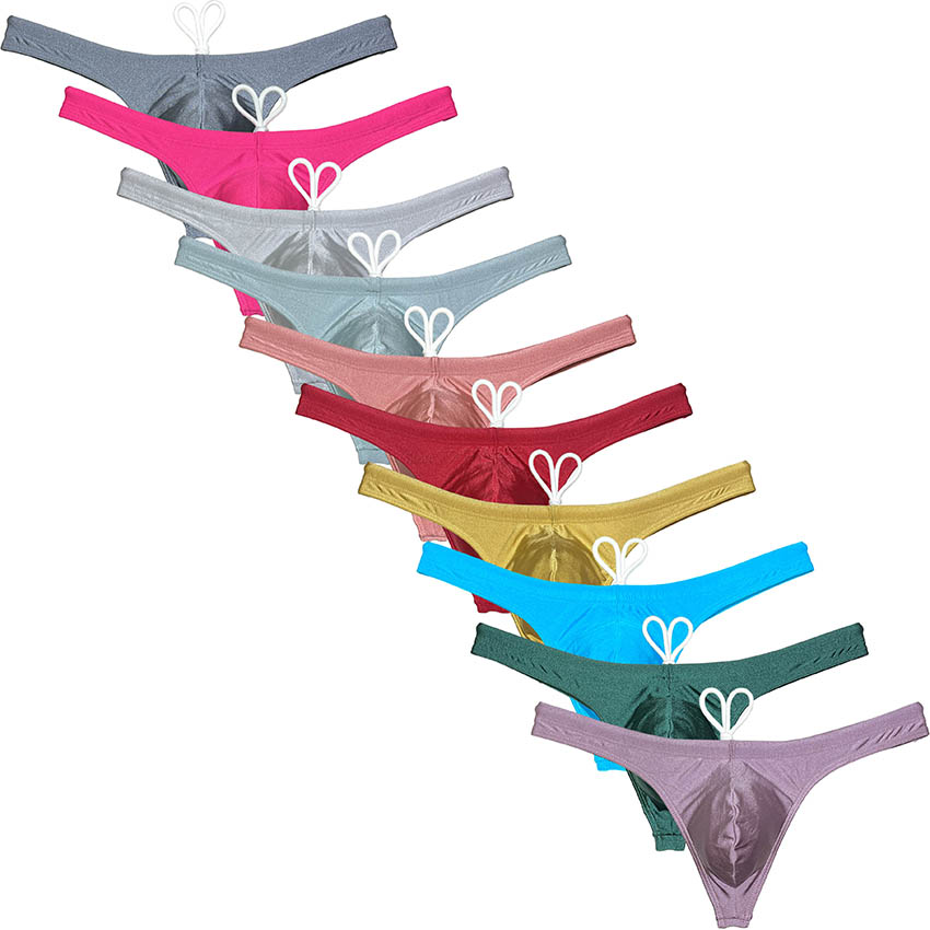 Männer Bademode Bikini Badeanzug T-Back Low Wait Tight Beachwear Surfen Tanga Solide Bikini Schwimmen Tanga