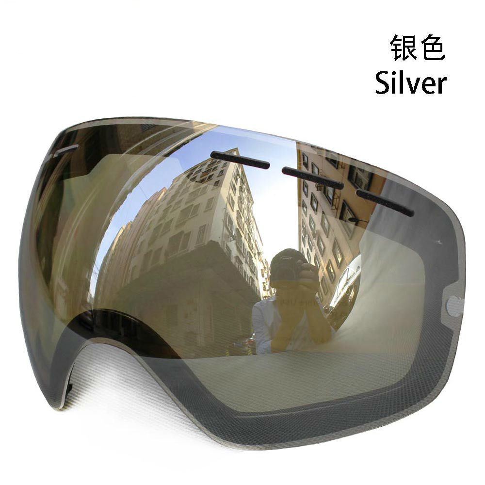 Anti-tåge snescooterski til copozz gog -201 uv400 store sfæriske ski snowboardbriller beskyttelsesbriller briller