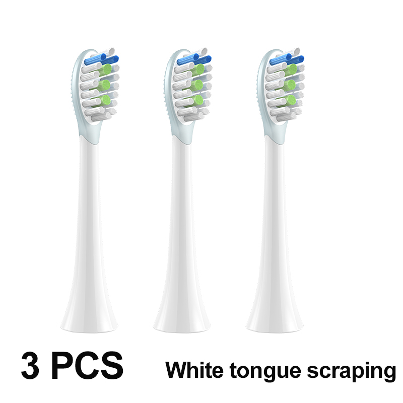 Replacement Toothbrush Heads For SOOCAS All Series X3U/X3pro/X3S/D5/D2 Sonic Electric Toothbrush Soft Bristle Nozzle: Red