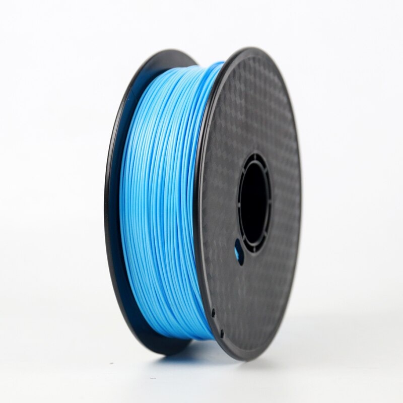 WANHAO-filamento de impresora 3D PLA + más elástico, 1kg, 1,75mm, 19 colores, materiales de filamento de impresión de plástico 3D: Sky Blue