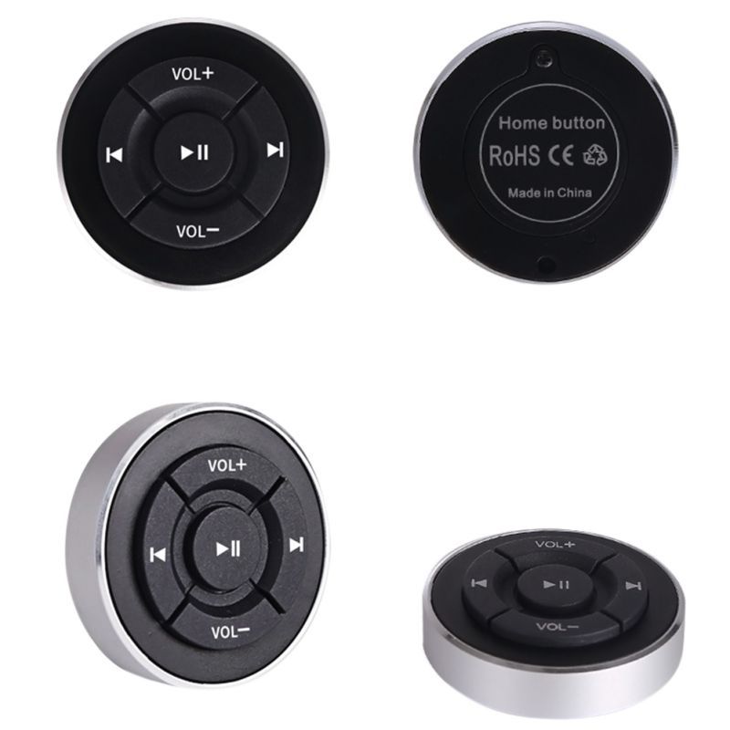 Mini Auto Afstandsbediening Bluetooth 4.0 Auto Bluetooth Stuurwiel Mobiele Telefoon Bluetooth Afstandsbediening