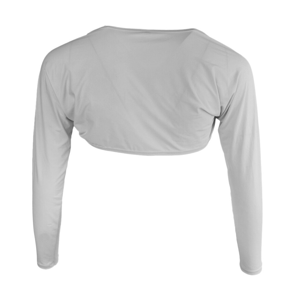 Kvinder golf manchet arm ærmer solcreme uv beskyttelse sjal multifunktion køle handsker sommer cykel kørsel klatre sjal manchet: Grå xl