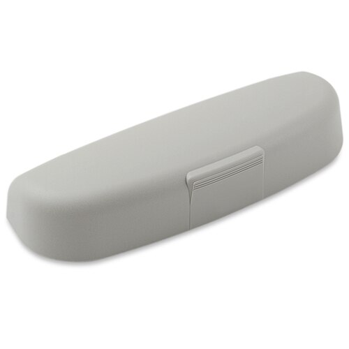 Car Glasses Box Case Holder For Alfa Romeo Giulia Stelvio MiTo Giulietta Tonale ALFA 4C Disco Volante Gloria: Gray