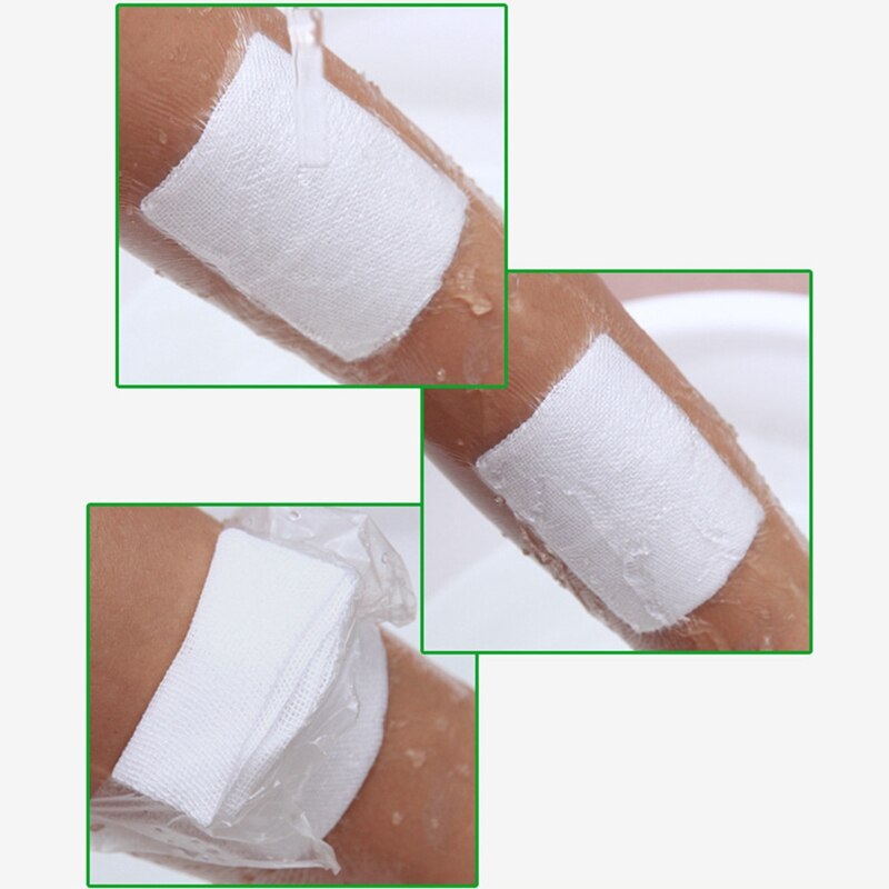Cinta adhesiva transparente para vendaje de heridas, película de PU impermeable, antialérgico, vendaje Medicinal, cinta de fijación