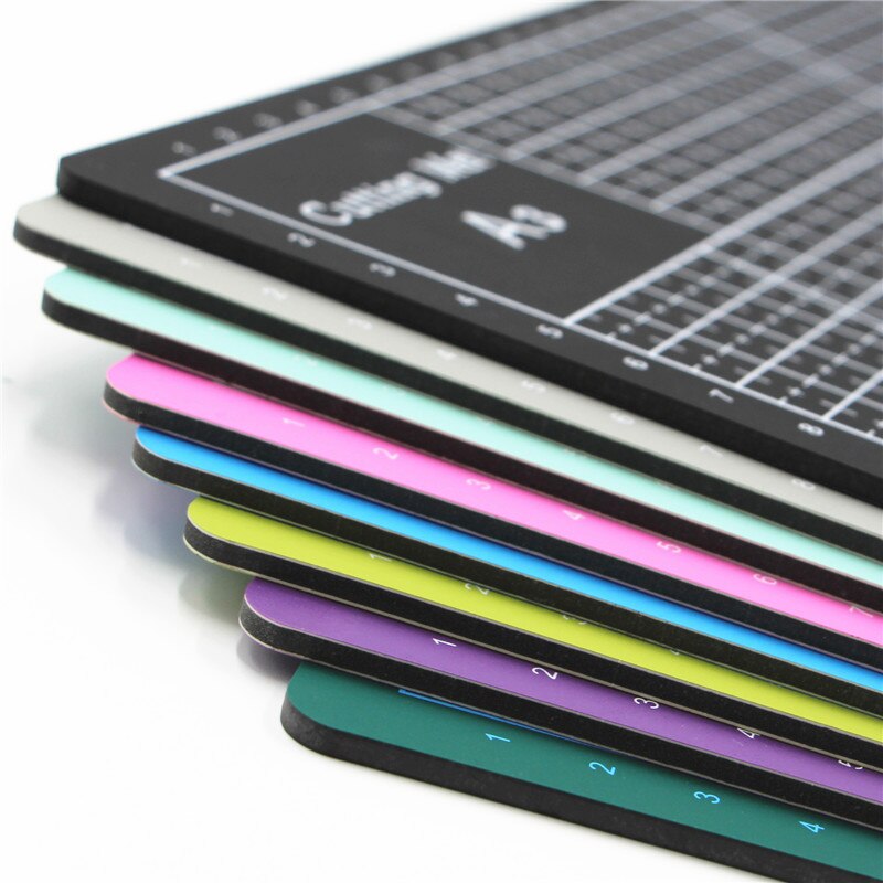 A3 A4 PVC Cutting Mat Workbench Patchwork Cut Pad Sewing Manual DIY Knife Engraving Leather Cutting Board