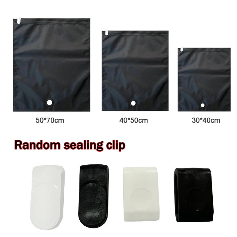 Bolsa de compresión al vacío para equipaje , bolsa de vacío reutilizable, ahorra 60 % de espacio, bolsas de almacenamiento selladas al vacío para viaje