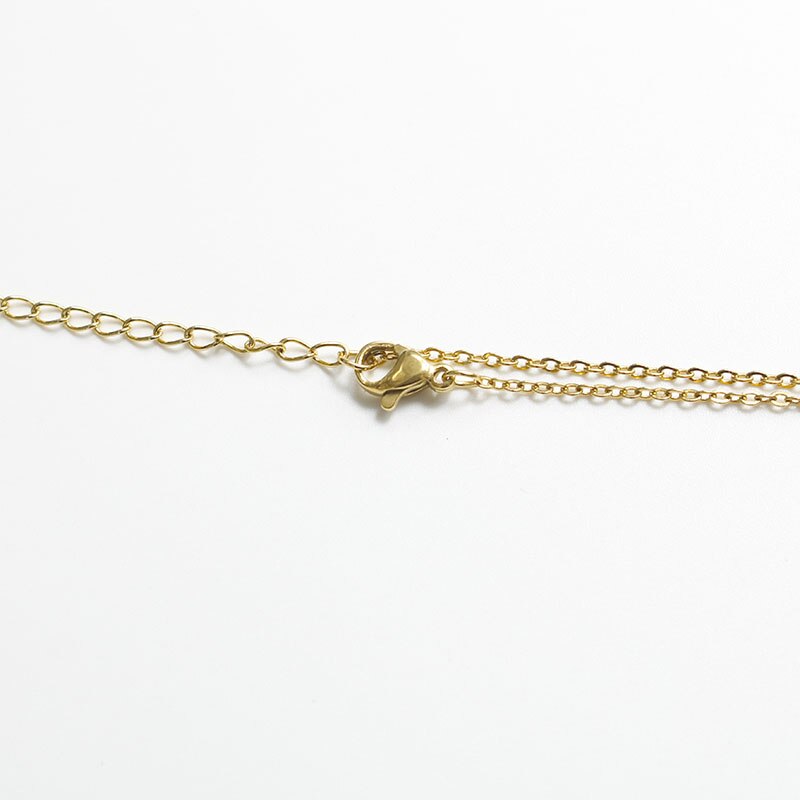 Stainless Steel Necklace For Women Lover's Gold And Silver Color Tiny Round Compass Handmade necklaceVacation necklace jewelry