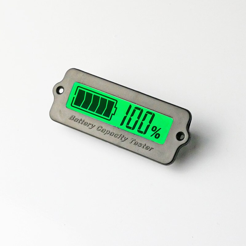 LY6W Auto Batterij Tester Lithium Batterij/Lood-zuur Batterij Indicator Display Batterij Capaciteit Tester Voor Auto E-Fiets: green