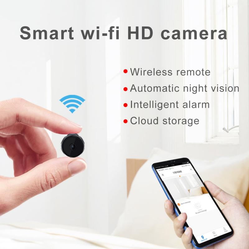 Mini Camera Wifi Draadloze 720P Night Bewegingsdetectie P2P Draadloze Micro Webcam