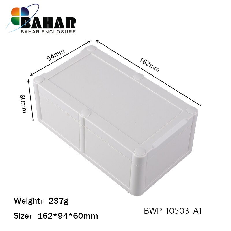 Waterdichte junction box clear PC plastic project geval DIY verzegelde waterdichte IP68 ABS behuizing instrument geval 162*94 * 60mm