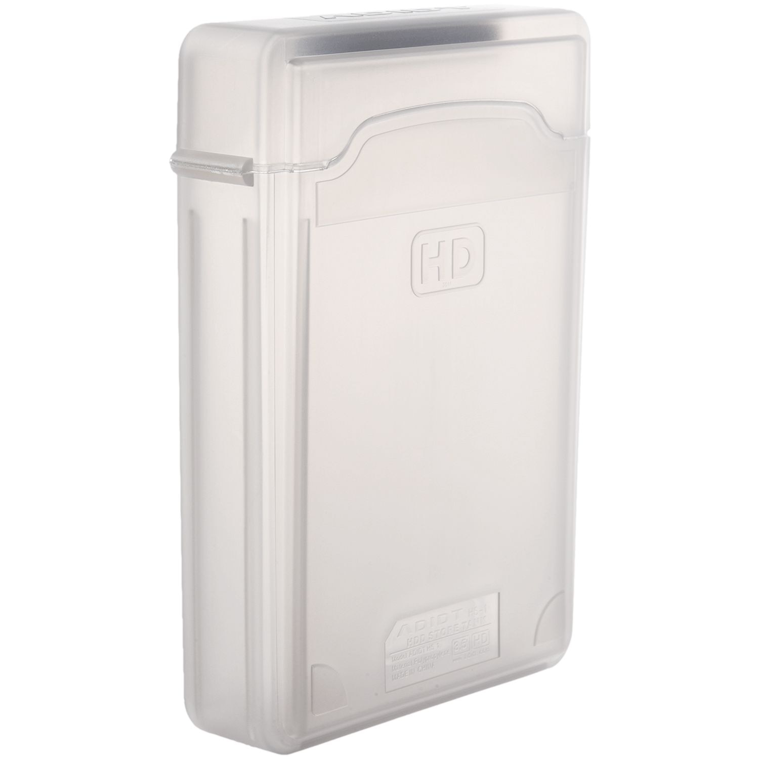 Carcasa de plástico para disco duro IDE SATA HDD, caja de almacenamiento de 3,5 &quot;, 5 unidades