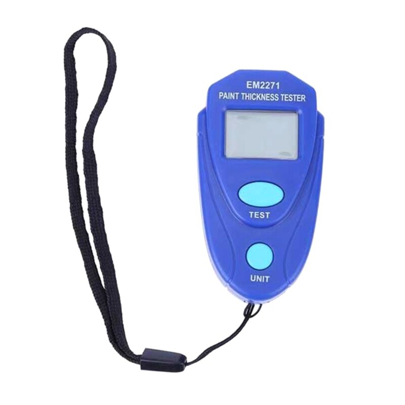 Digital Painting Thickness Meter Mini Paint Coating Gauge with LCD Display ± 0.1