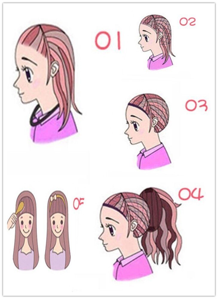 Malla tejida para el pelo, gorros de malla negra para hacer pelucas, malla de buena , 2 colores, malla para el pelo, malla para pelo, malla para pelo de gorra tejida