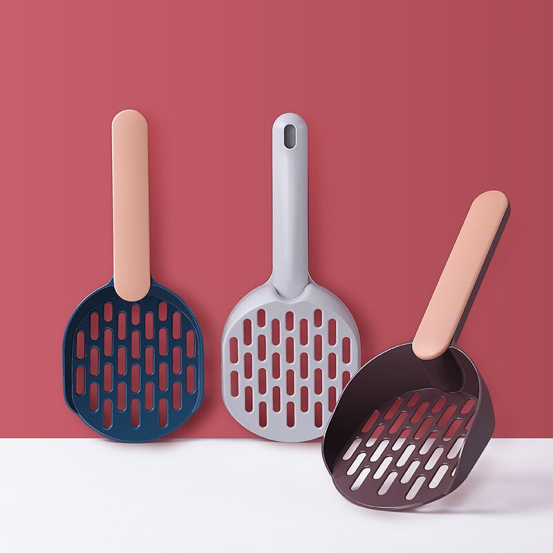 Cat Litter Shovel Pet Cleanning Tool Plastic Scoop Cat Sand Cleaning Products Toilet For Dog Food Spoons Cat Supplies